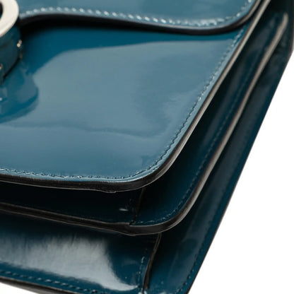 Gucci Small Polished Calfskin Interlocking G Dollar Crossbody