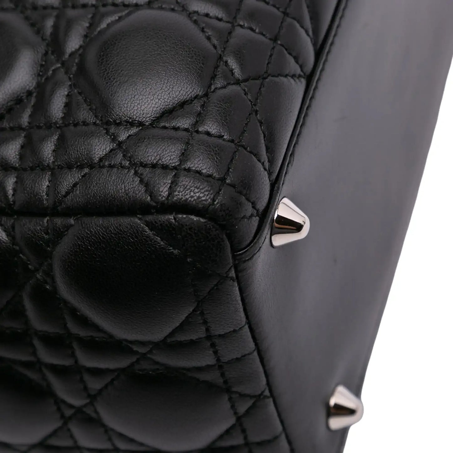 Dior Large Lambskin Cannage Lady Dior