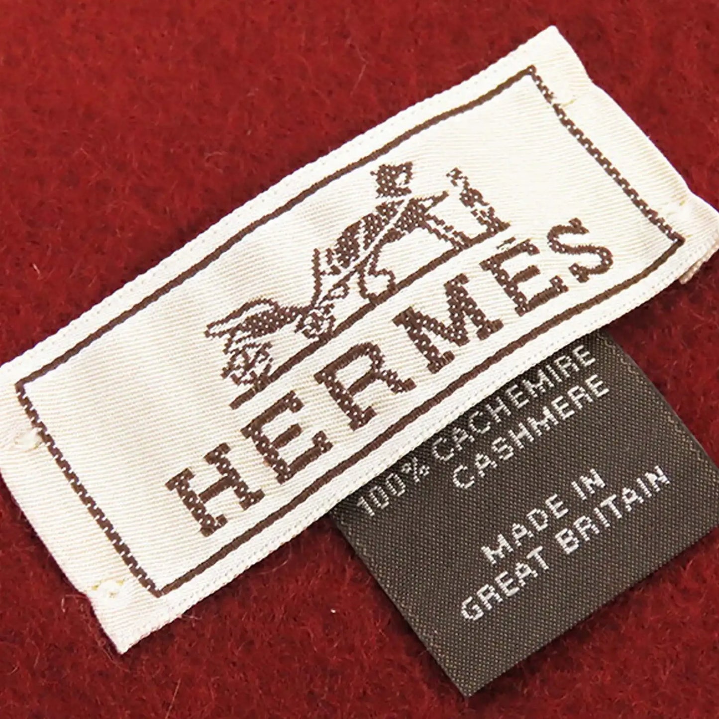 Hermès Cashmere Fringe Scarf