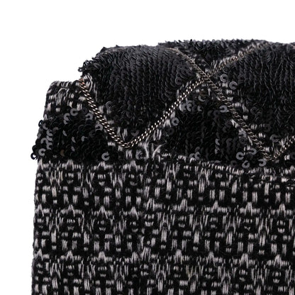 Chanel Large Tweed and Sequin Icons 3 Accordion Flap