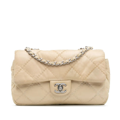 Chanel CC Quilted Calfskin Ultimate Stitch Flap