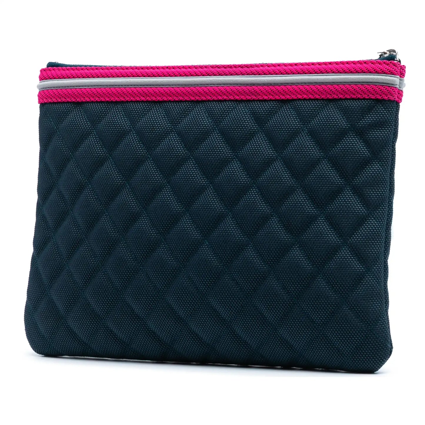 Chanel Medium Quilted Nylon Fluo Boy O Case Clutch