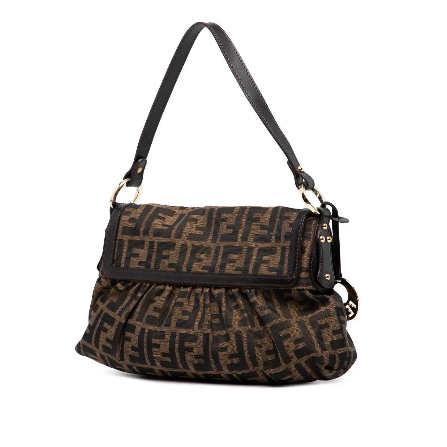 Fendi Small Zucca Canvas Chef Flap