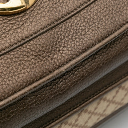 Gucci Medium Diamante Canvas 1973 Handbag