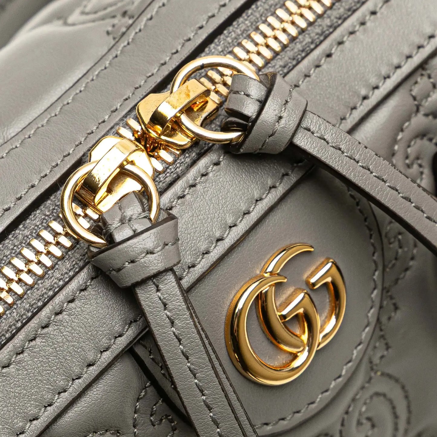 Gucci Mini GG Matelasse Leather Marmont Satchel