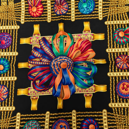 Hermès Les Rubans du Cheval Silk Scarf 90