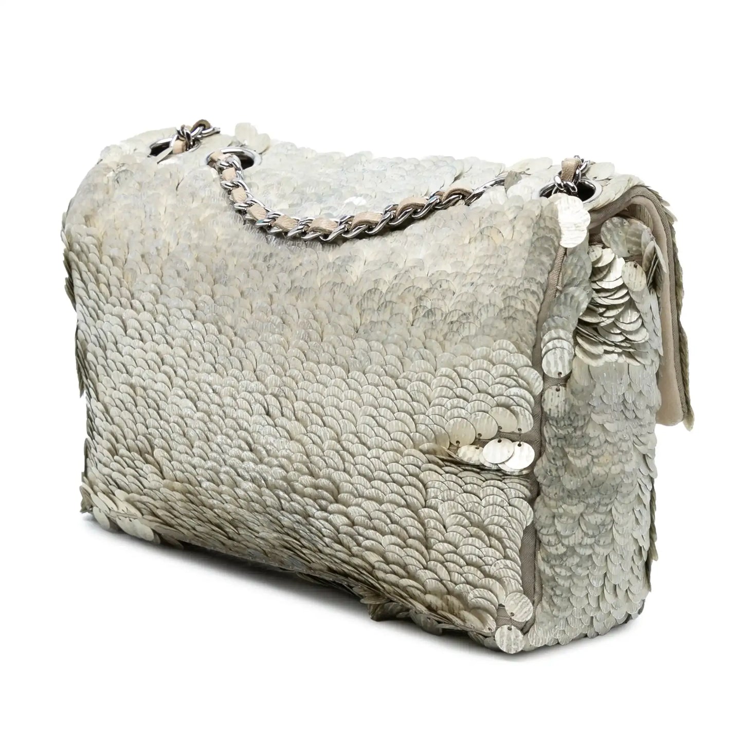 Chanel Small Paillettes Sequin Single Flap