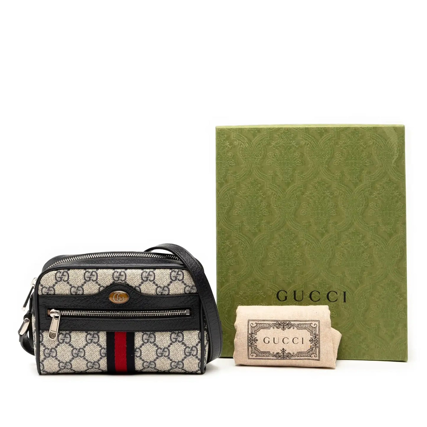 Gucci Mini GG Supreme Ophidia Crossbody