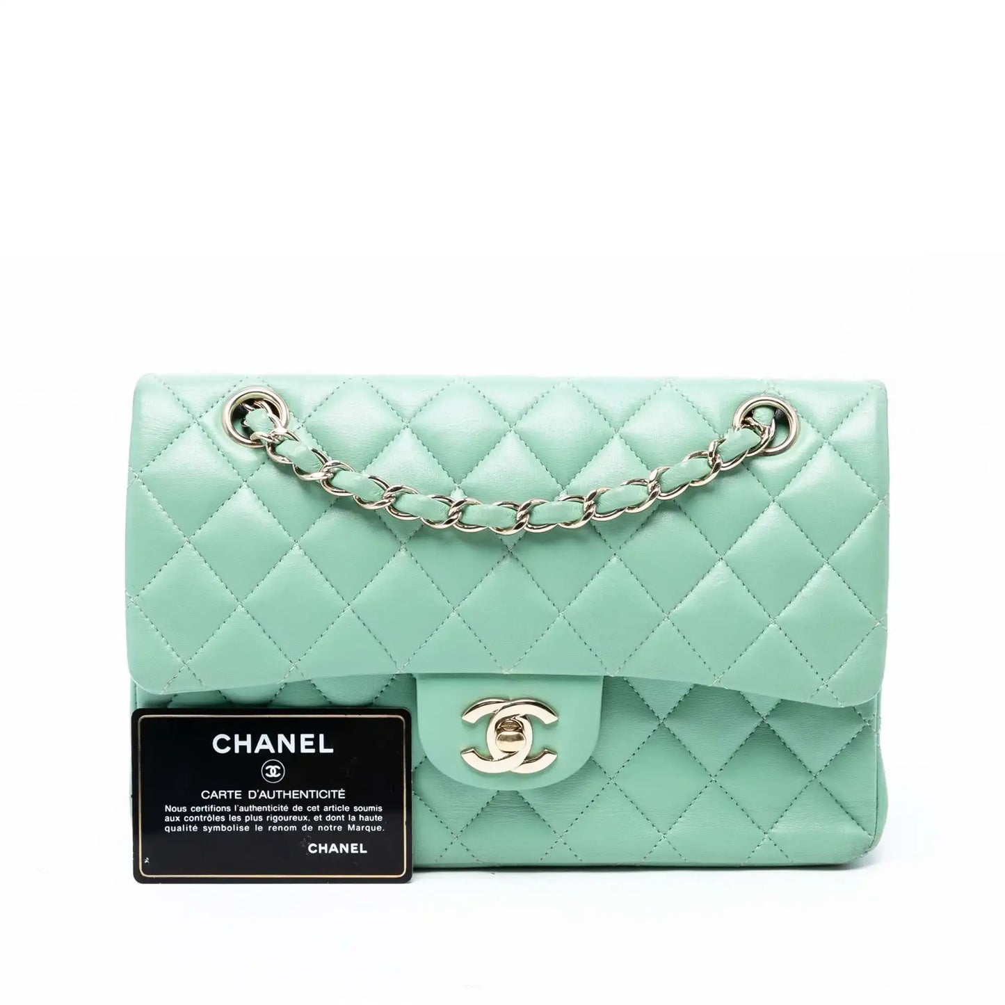 Chanel Small Classic Lambskin Double Flap