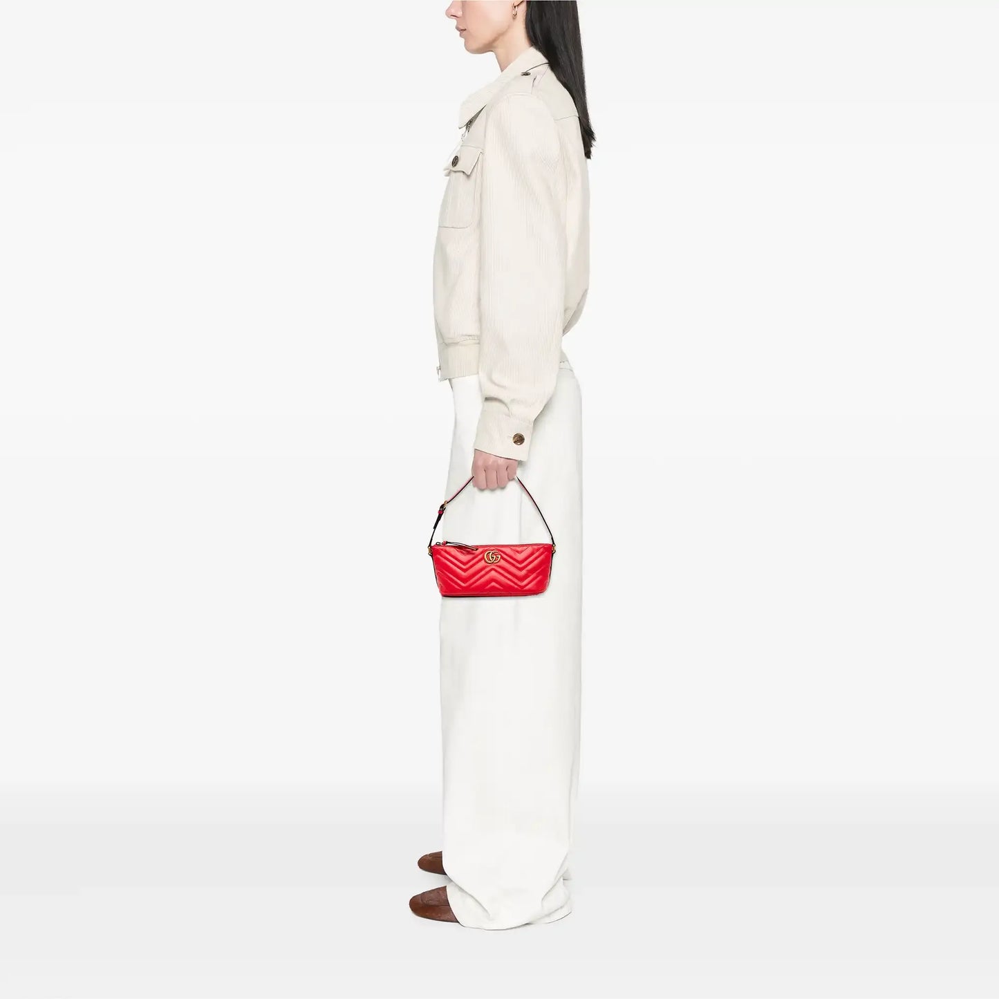 Gucci GG Marmont Matelasse Leather Shoulder Bag