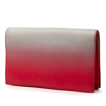 Saint Laurent Smooth Ombre Calfskin Monogram Kate Clutch