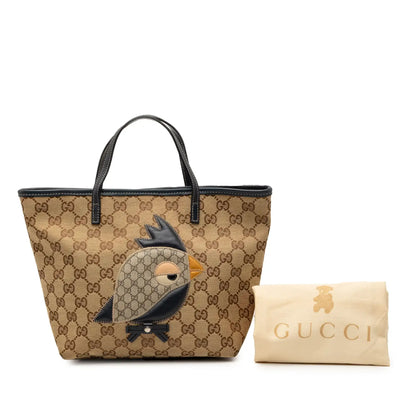 Gucci GG Canvas Zoo Handbag