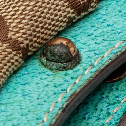 Gucci Studded GG Canvas Bamboo Hobo