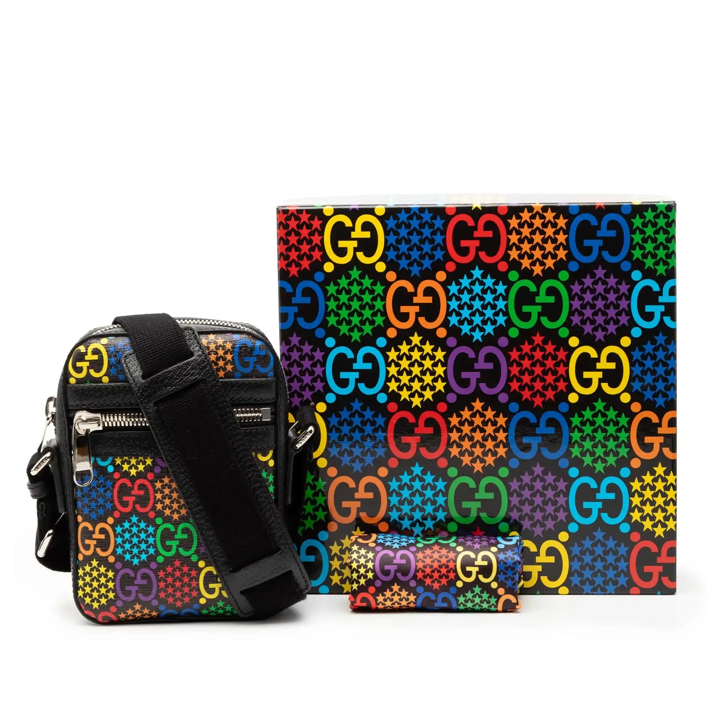 Gucci GG Supreme Psychedelic Crossbody