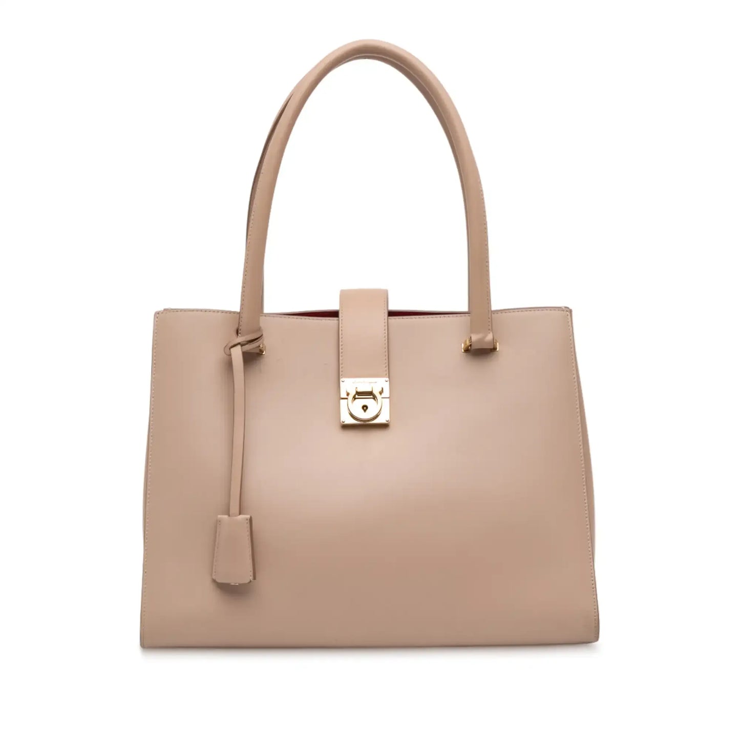 Ferragamo Leather Gancini Marlene Tote