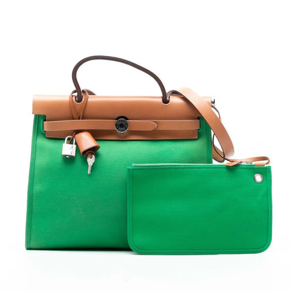 Hermès Toile Herbag Zip 31