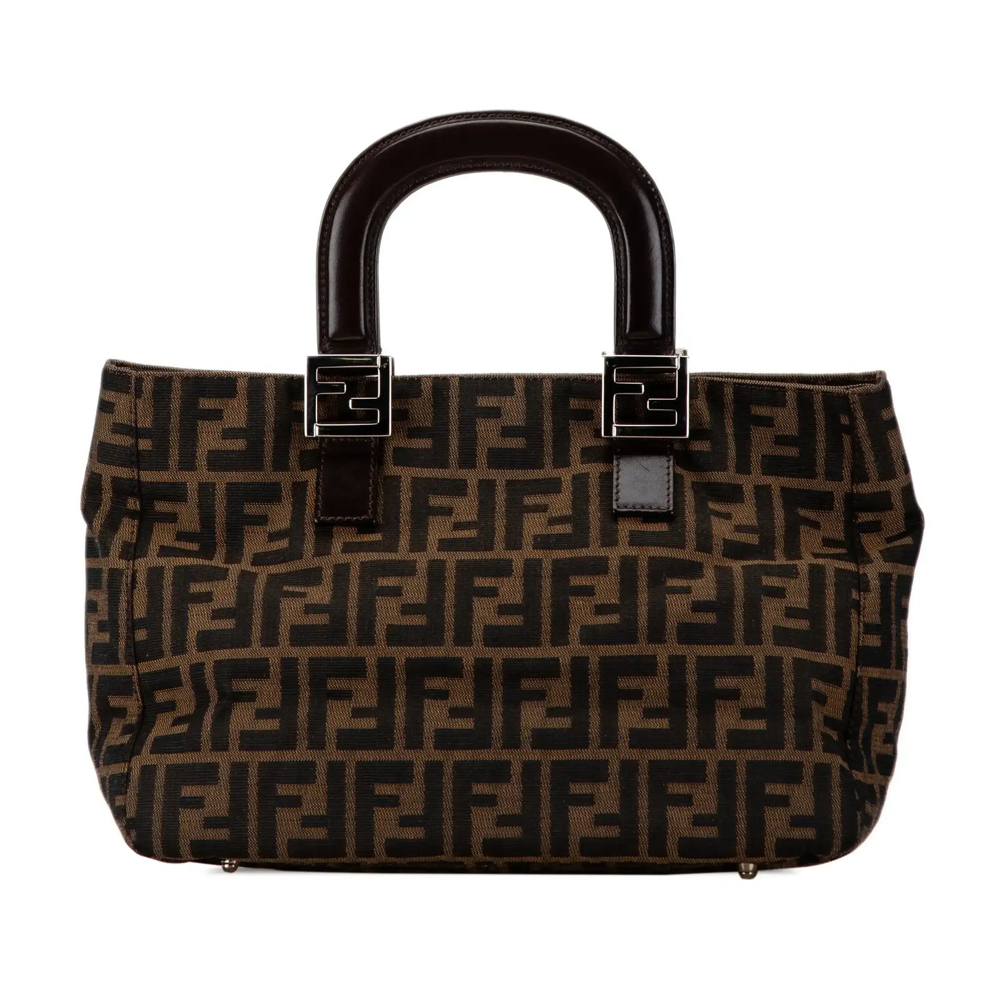 Fendi Small Zucca Canvas Twins Tote