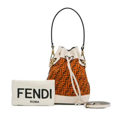 Fendi Mini Zucca Suede F is Fendi Mon Tresor Bucket