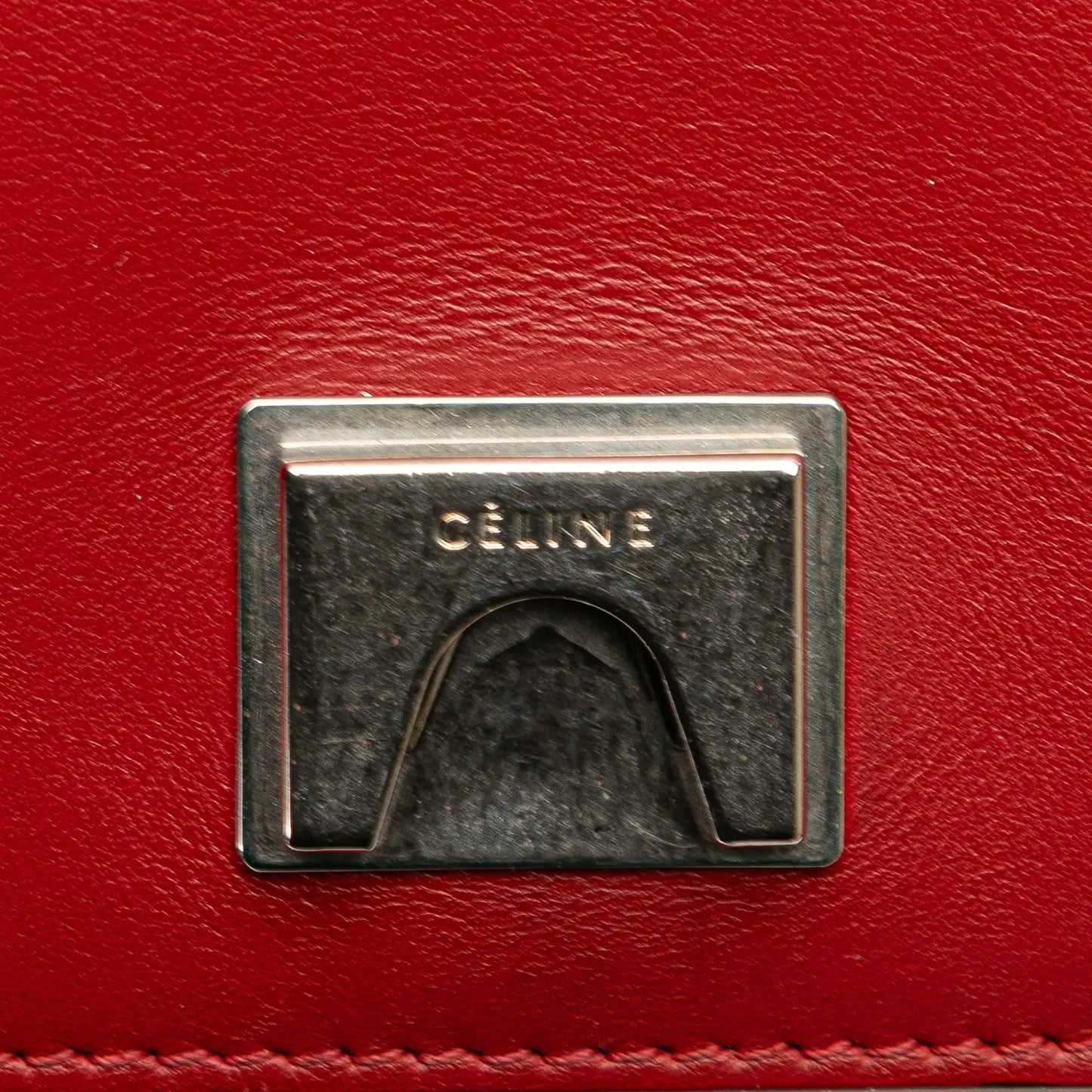 Celine Leather Frame Shoulder Bag
