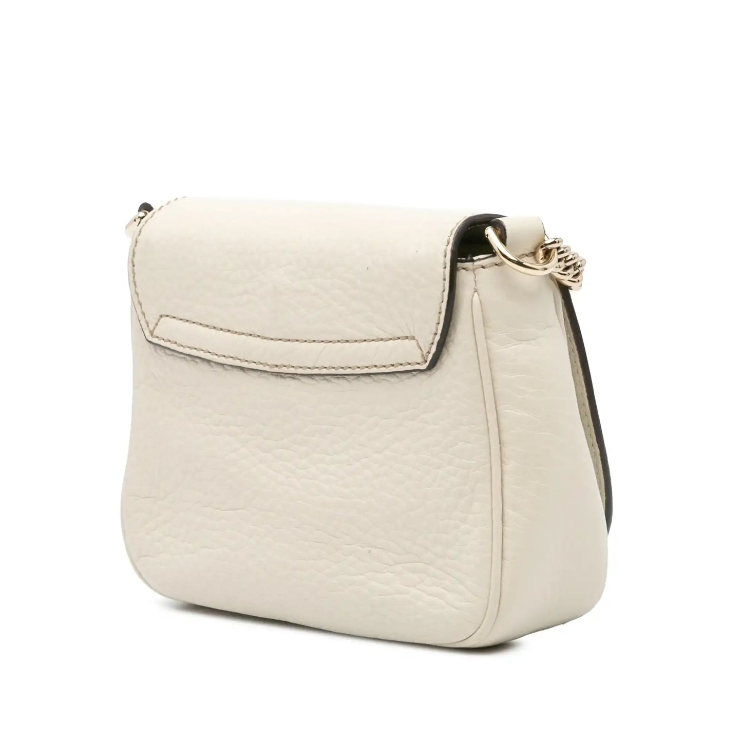 Gucci Small Leather Soho Chain Flap Crossbody