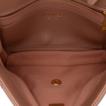 Chanel Medium Quilted Lambskin Pillow Crush Flap