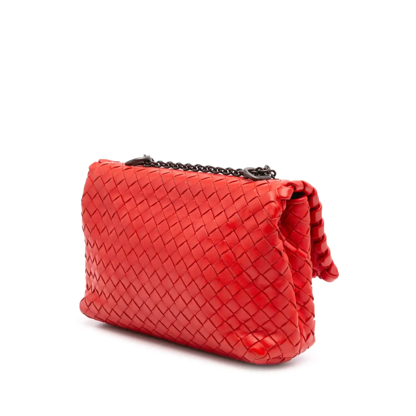 Bottega Veneta Baby Nappa Intrecciato Olimpia Crossbody