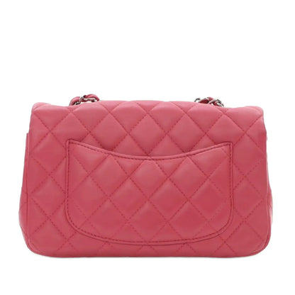 Chanel Mini Rectangular Classic Lambskin Single Flap