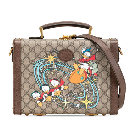 Gucci Disney GG Supreme Donald Duck Savoy Vanity Case