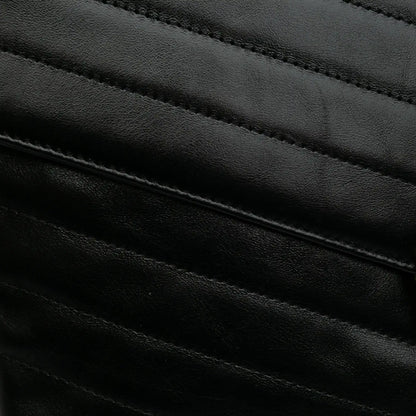 Chanel Paris Hamburg Chevron Lambskin Clutch