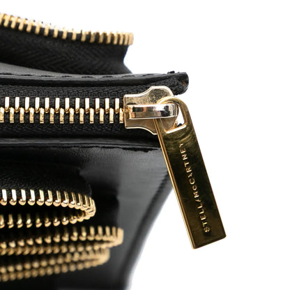 Stella McCartney Faux Nappa Cavendish Zipper Clutch