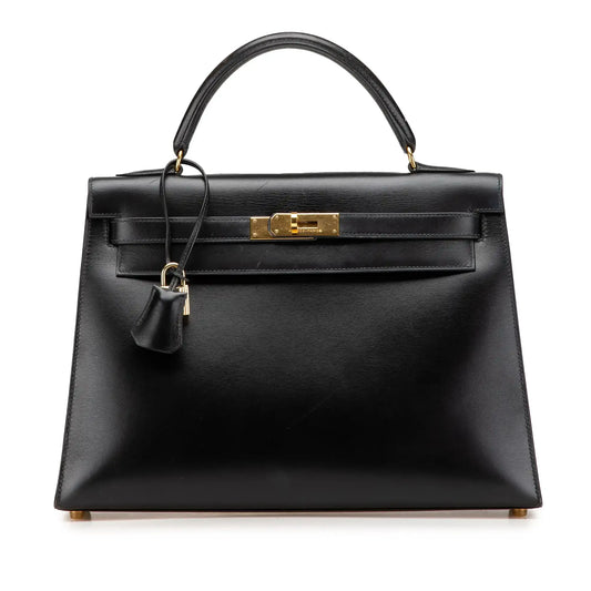 Hermès Box Calf Kelly Sellier 32