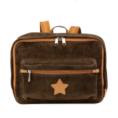 Gucci Childrens Interlocking G Corduroy Backpack