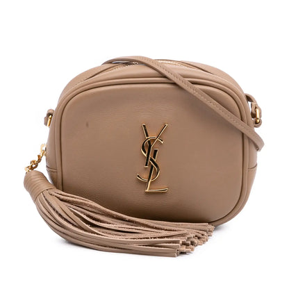 Saint Laurent Nappa Monogram Blogger Bag