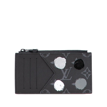 Louis Vuitton Yayoi Kusama Monogram Eclipse Coin Card Holder
