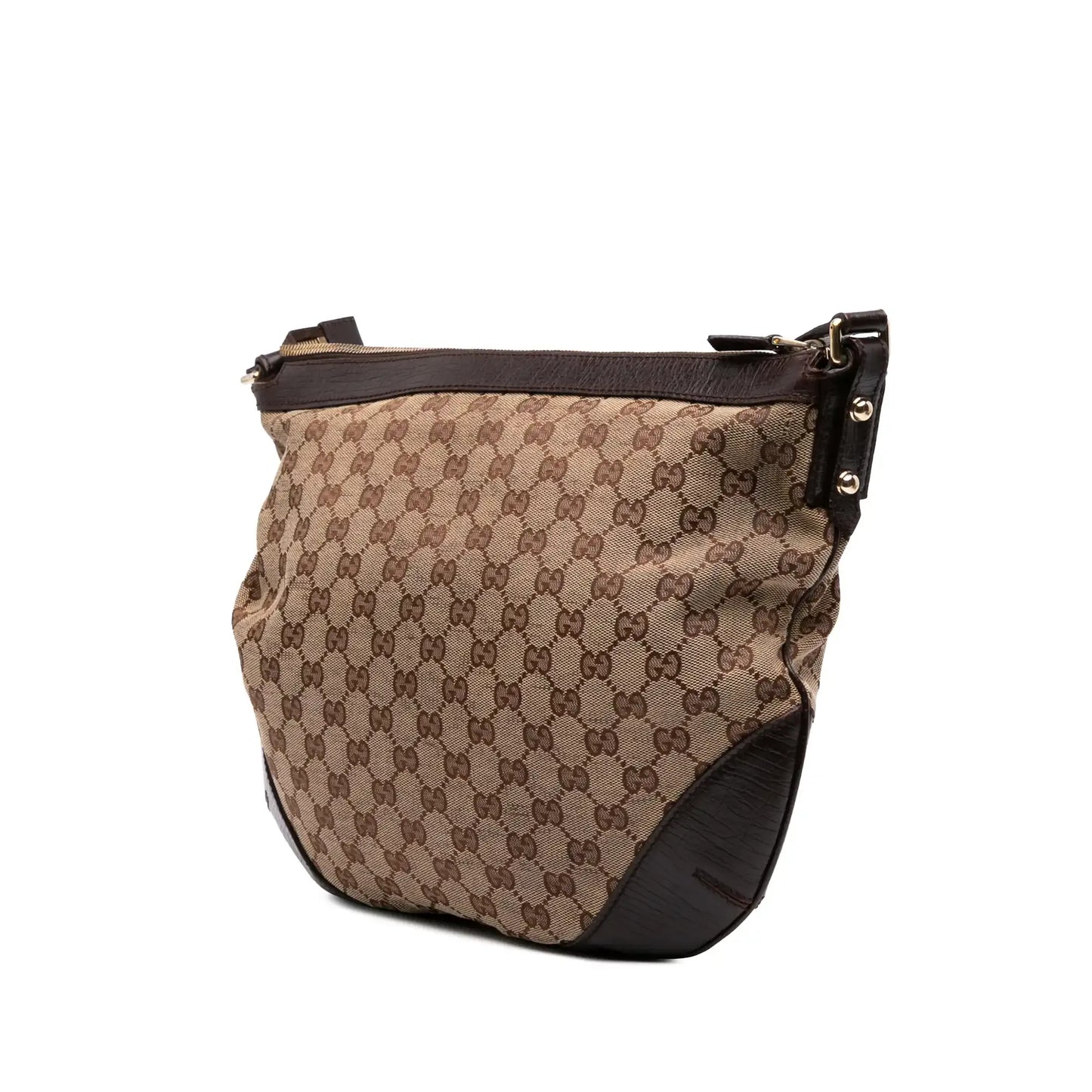Gucci GG Canvas Hasler Web Crossbody