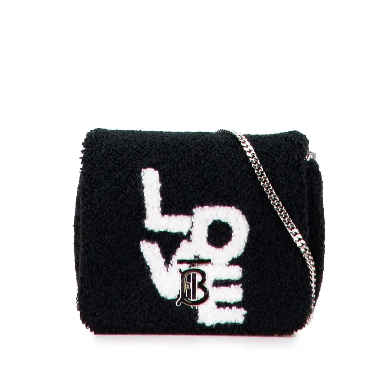 Burberry Mini Terry Cloth Lola Love Crossbody