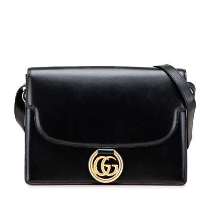 Gucci Medium Textured Calfskin GG Torchon Ring Crossbody