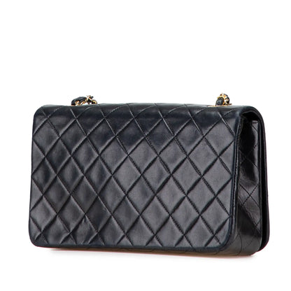 Chanel CC Quilted Lambskin Full Flap