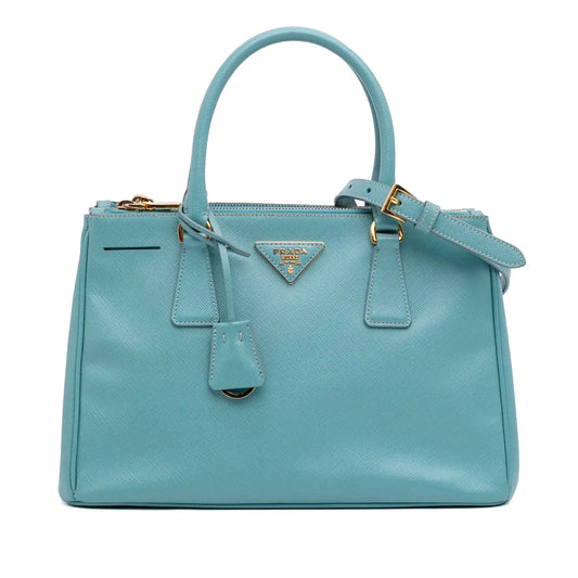 Prada Medium Saffiano Lux Galleria Double Zip
