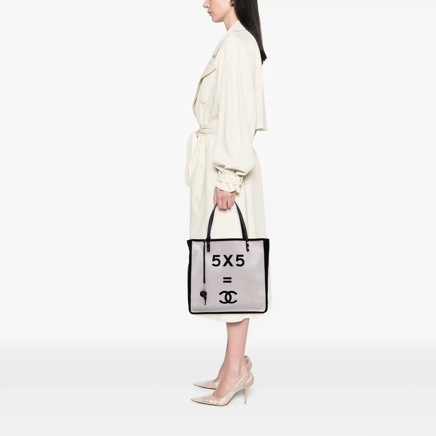 Chanel Small Canvas Lets Demonstrate Tote