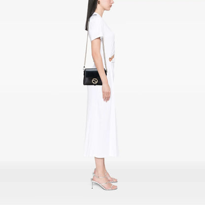 Gucci Small Dollar Calfskin Interlocking G Crossbody