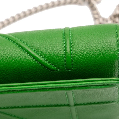 Dior Grained Calfskin Diorama Croisiere Wallet on Chain