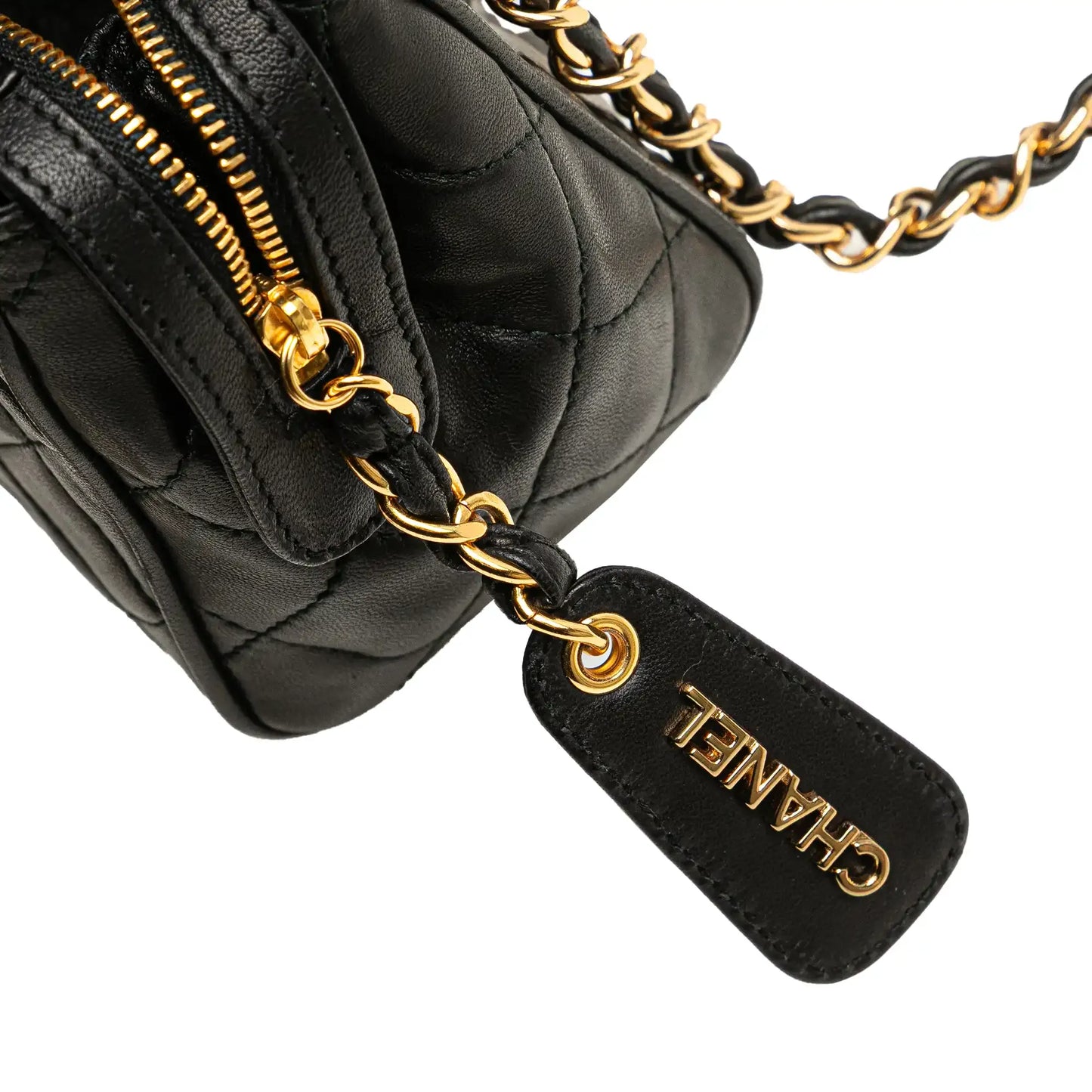 Chanel Mini Quilted Lambskin Chain Shoulder Bag