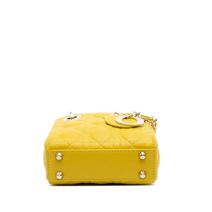 Dior Micro Lambskin Cannage Lady