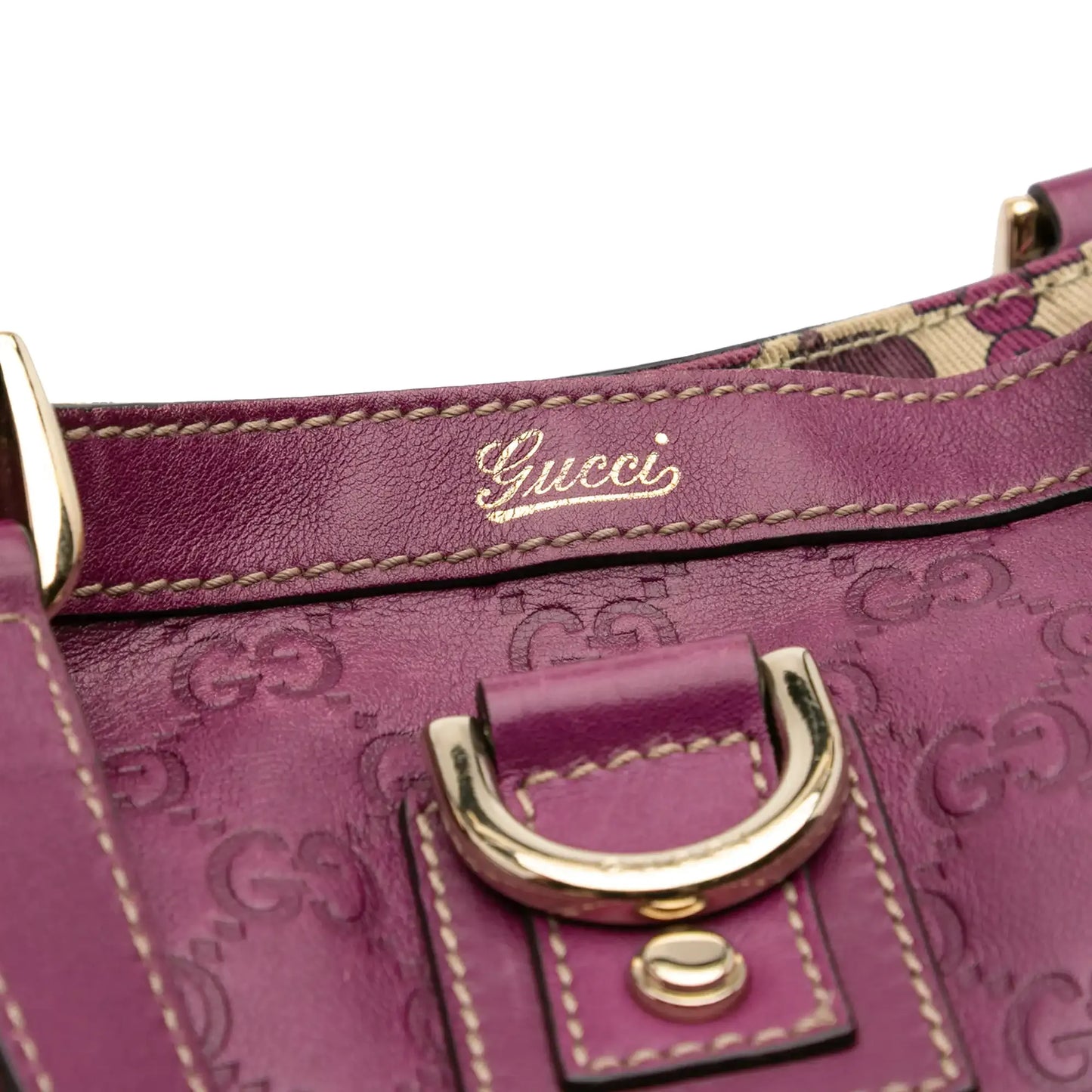 Gucci Guccissima Abbey D Ring Tote