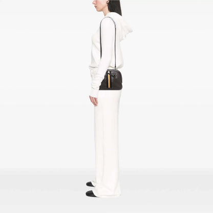 Gucci Mini Leather Web Dome Satchel