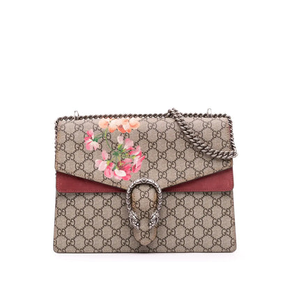 Gucci Medium GG Supreme Blooms Dionysus Shoulder Bag
