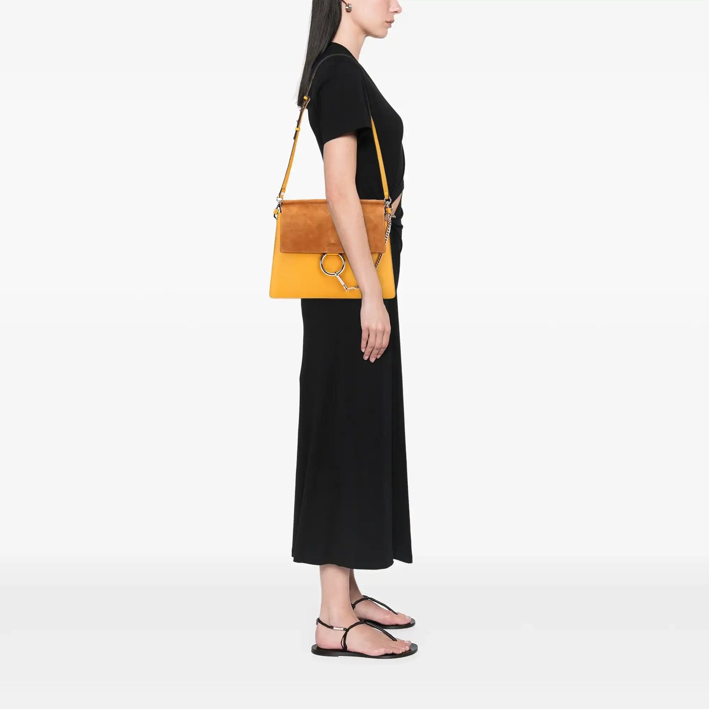 Chloé Medium Leather Faye Shoulder Bag
