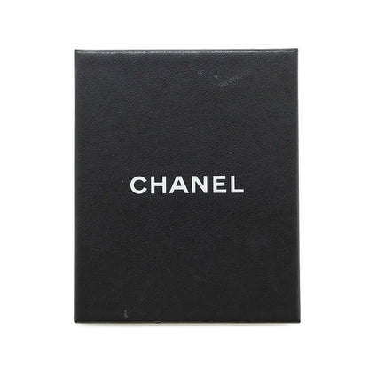 Chanel Gold Plated CC Charm Round Enamel No 5 Pendant Necklace