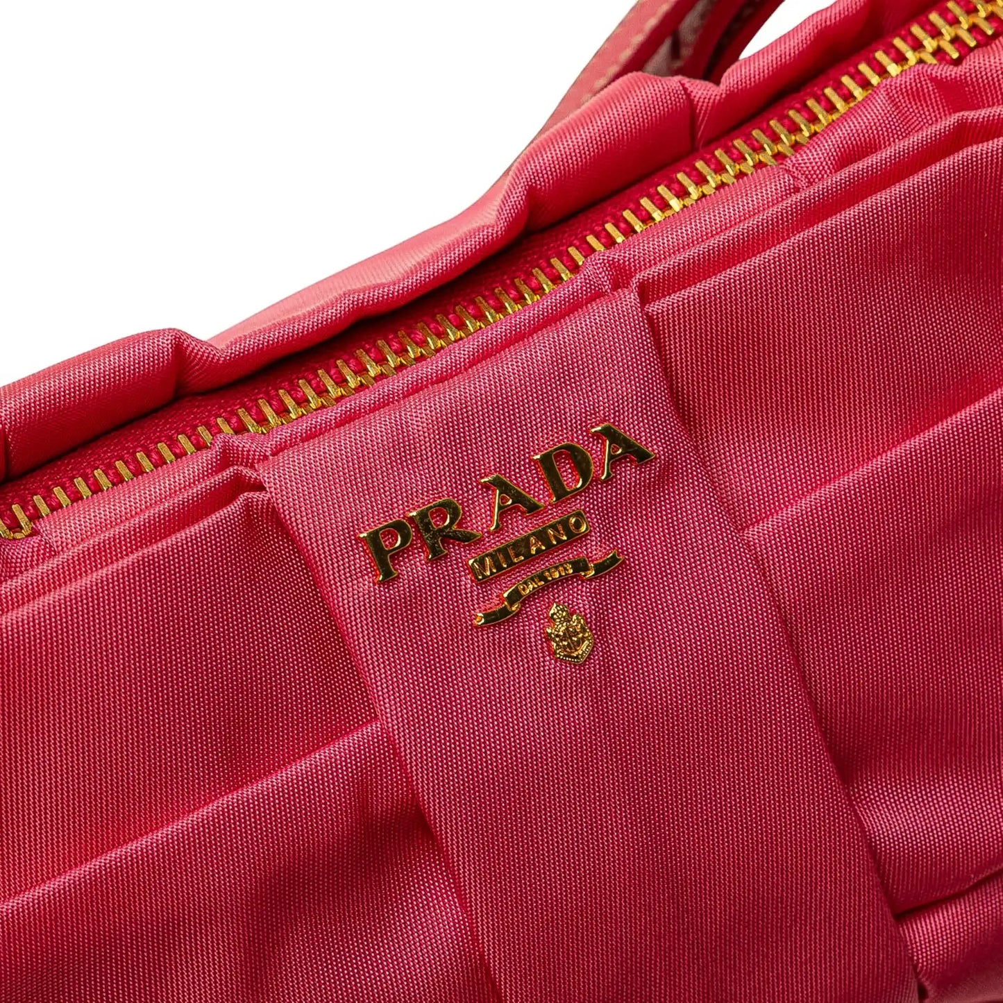Prada Tessuto Bow Wristlet Clutch